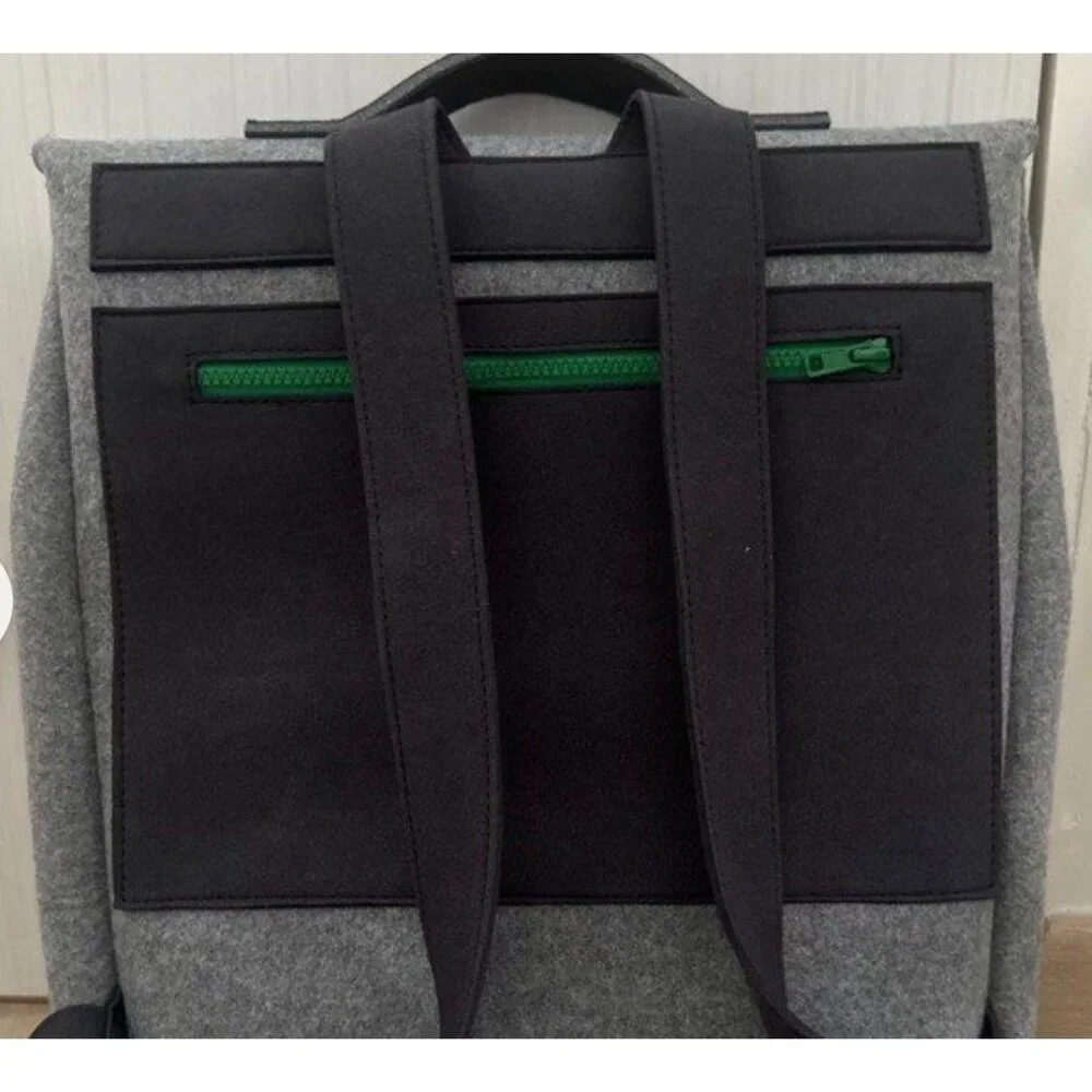 M.R.K.T Carter backpack (Grey Felt) school office